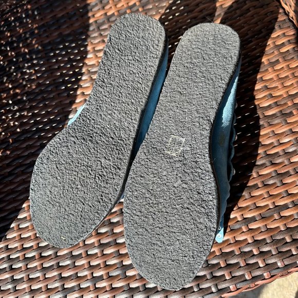 Coach Roccasin T-Rex slipon In Chambray blue, Size 10B - Picture 5 of 6